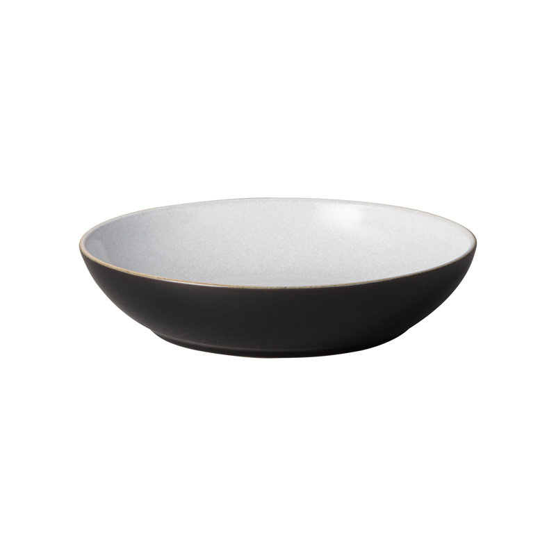 Denby Elements Pasta Bowls, Black