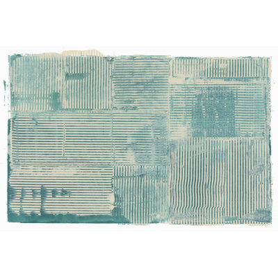 Teal Linework II