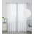 Draycott Polyester Semi-Sheer Grommet Lightweight Curtain Pair(Set of 2)-760802463-760802457