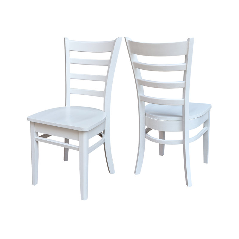 Alvery Solid Wood Dining Chair, Chalk