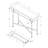 Geno 42.5'' Console Table-826102543