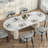 Wood Dining Chairs with Upholstered Grey Faux Leather Cushion Seat, Black Legs No Assembly Required (Set of 4)-45914957-40134682-48606748
