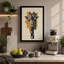 Giraffe Geometry Modern - Wrapped Canvas-1482170924-1482170935