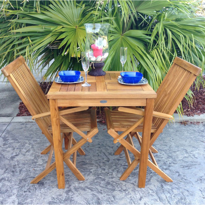 California Outdoor Teak Dining Armchair