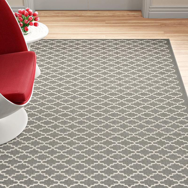 Jacksonwald Geometric Indoor / Outdoor Area Rug, Rectangle 160 x 231 cm