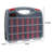 Stalwart Portable Storage Case with Lock & 23 Compartments and Removable Dividers