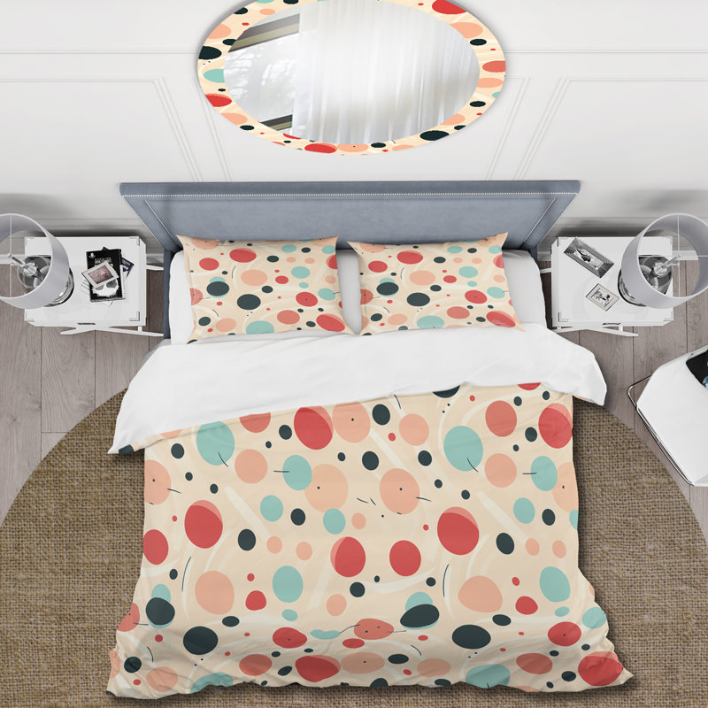 Ensemble de housse de couette Nostalgic Charm, Housse de couette simple + 1 taie décorative stan