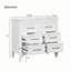 Ensemble de meuble-lavabo simple autoportant avec quatre tiroirs