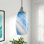 Luminaire suspendu en forme de goutte à 1 lumière Arafaat
