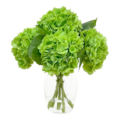 Hydrangea Centerpiece In Vase