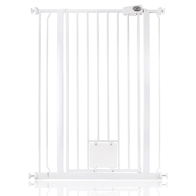 Balbuena Metal Pressure Mounted Pet Gate