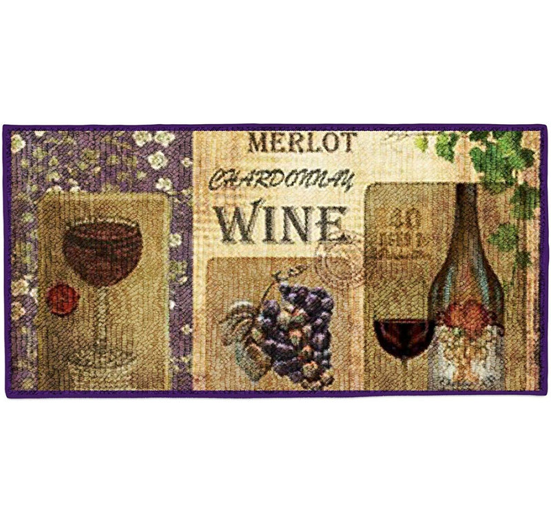 Tapis de cuisine Gadar, Rectangle 1 pi 8 po x 3 pi 4 po
