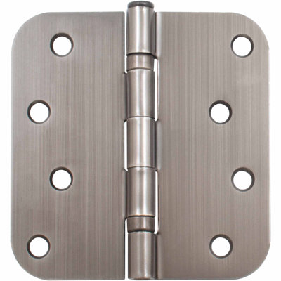 4" Ball-Bearing Door Hinges, 5/8" Radius Corner