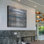 « six couloirs » par parvez taj,, reproduction d’art sur aluminium brossé