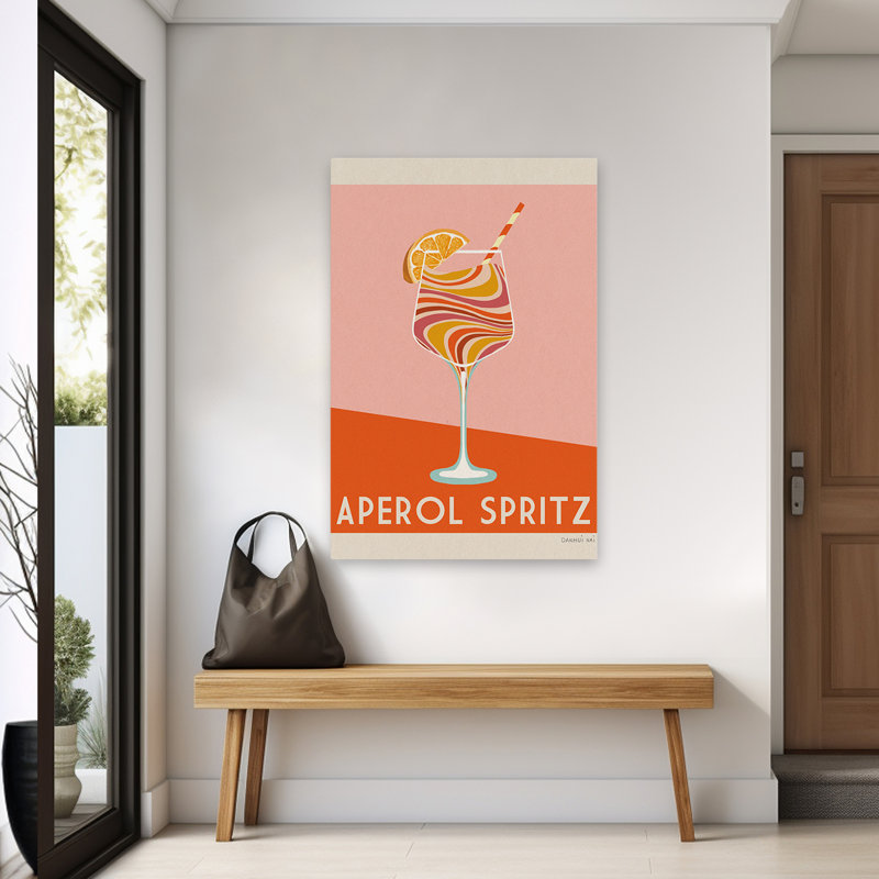 Affiche de cocktail Mid-Century moderne III, H 60 po x l 40 po