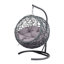 Balancelle pour chat avec support, fauteuil pour chat en osier de rotin-2117833292