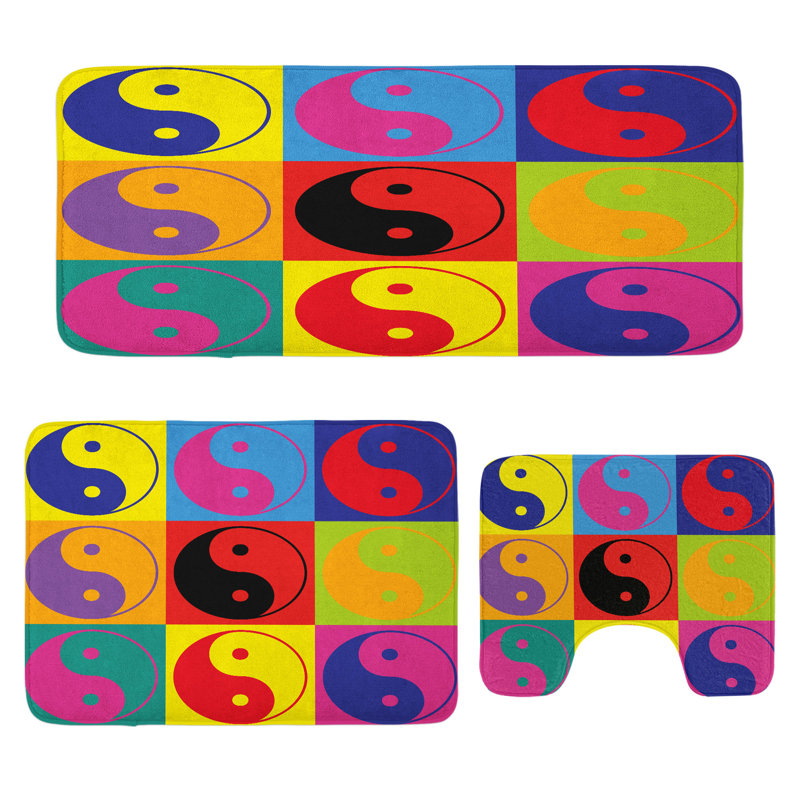  Multicolore 3 pièces