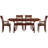 Sarah Solid Wood Top Four Leg Dining Set-16804971-39921241