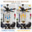 Eustolio 52'' DIY Shade Reversible Caged Ceiling Fan with Dimmable LED Light and Remote-1423393915