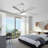 52 Inch Ceiling Fan With Dimmable LED Light 5 Solid Wood Blades Smart Remote Control Reversible DC Motor Ceiling Fan-102062841-111667633-122430240