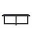 Table basse contemporaine Luno, noir