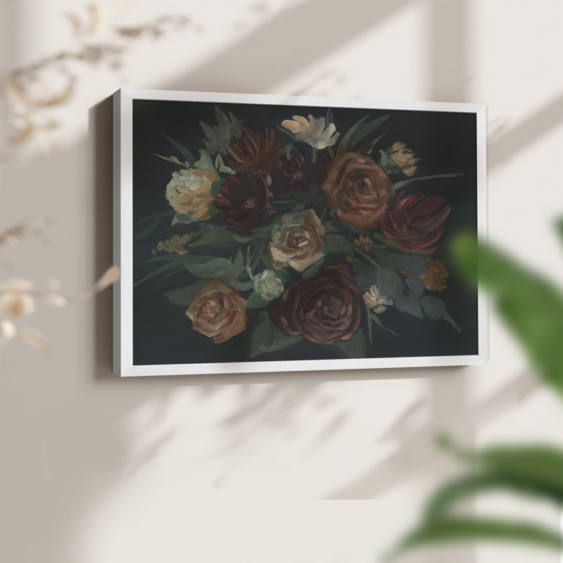 Nature morte antique II - reproduction encadrée - réaménageable, H 16 po x l 20 po, Blanc