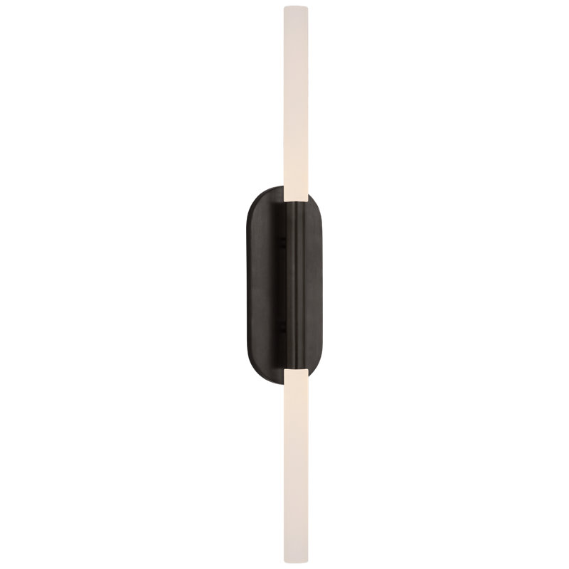 Rousseau 2 - Light LED Bath Bar, Bronze