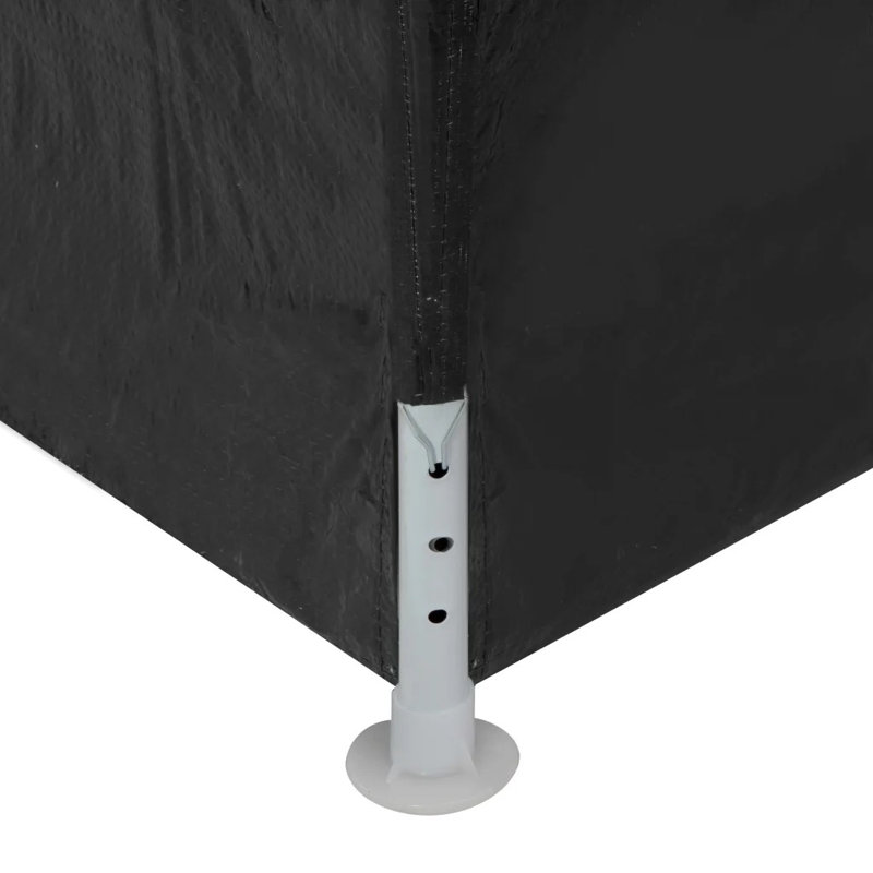 3m x 3m Steel Party Tent, Anthracite
