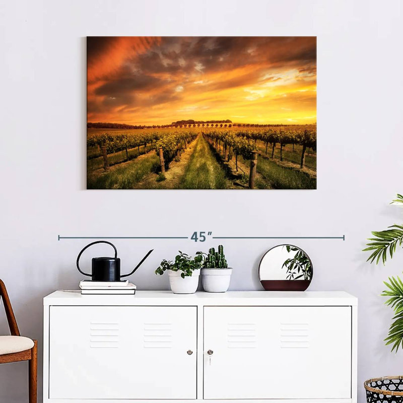 Alvord Barossa Valley Vineyard, H 24 po x l 36 po