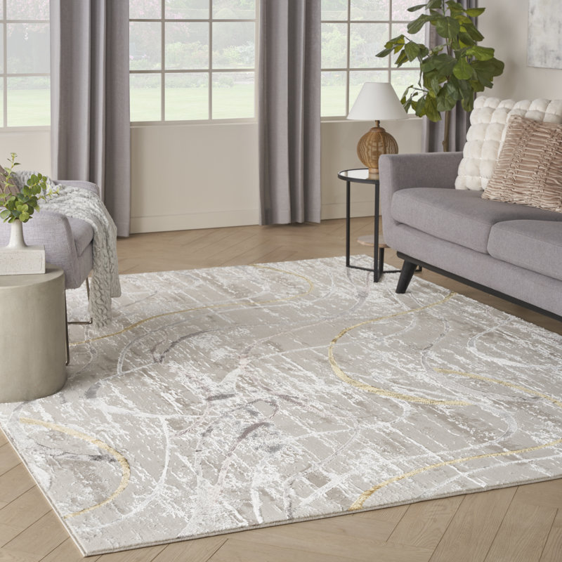 Bernat Geometric Area Rug, Rectangle 274 x 366cm 