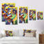 Abstrait deux femmes rencontrant - peinture-498538324-498538336