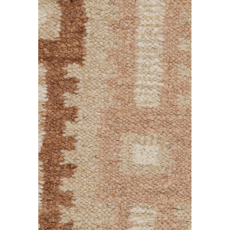 Scandinavian Wool Geometric Area Rug, Runner 2'6" x 8'