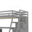 Graettinger Kids Twin Loft Bed with Drawers-1221813580