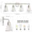 Ahir Polished Nickel Dimmable Vanity Light-34142493