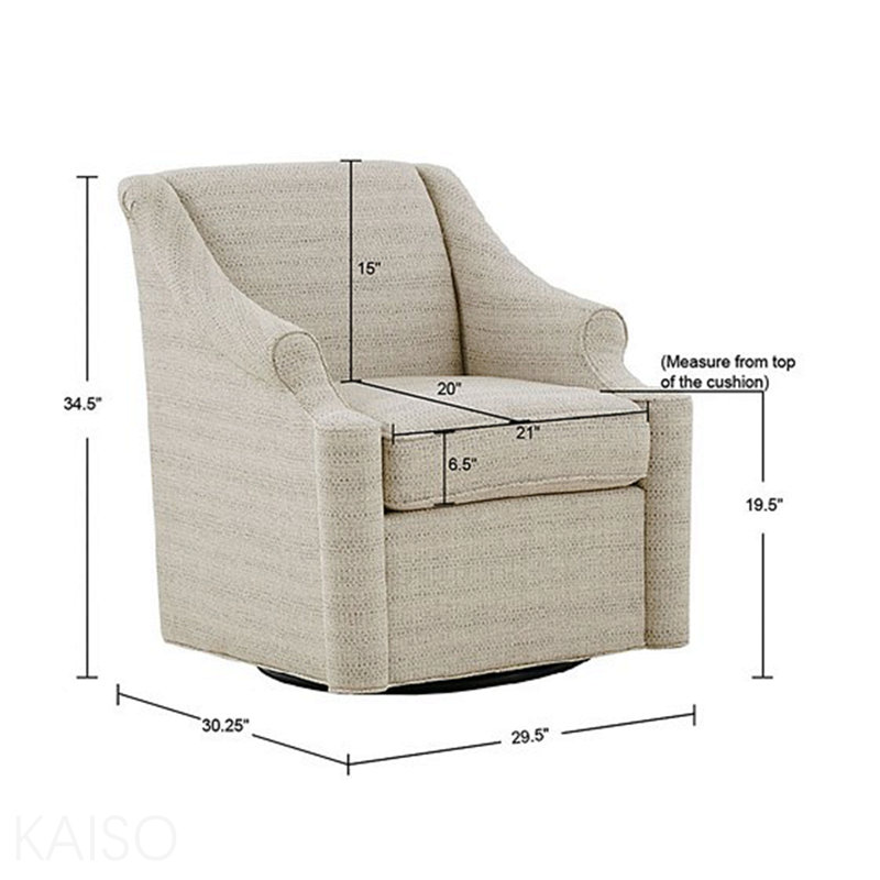Swivel Function Glider Chair