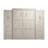 Arlex Pur Queen Bed and Storage Units with Drawers and Doors (115W)-88513649