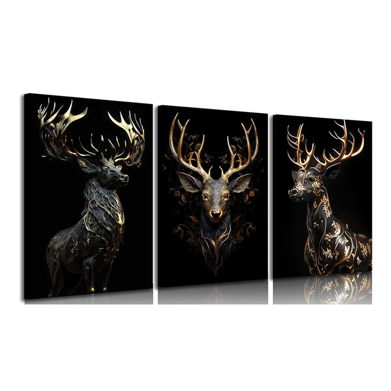 3 Piece Wrapped Canvas Print