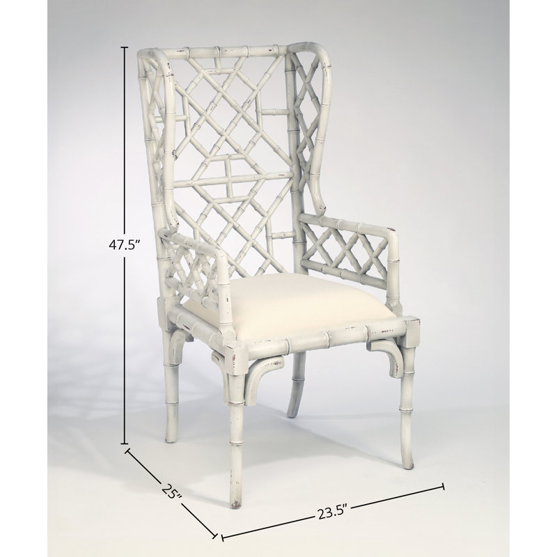 Fauteuil à oreilles Hallam, Parchemin