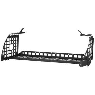 Porte-bagages arrière, pour le 4Runner 2010-2024, capacité de 220 lb, porte-bagage intérieur en aluminium et porte-bagage, support à tablette à hauteur réglable pour l'équipement de camping