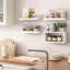 Tablette décorative en bois 4 pièces Cristle-1600222124