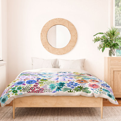 Ninola Garden Cotton Floral Duvet Cover