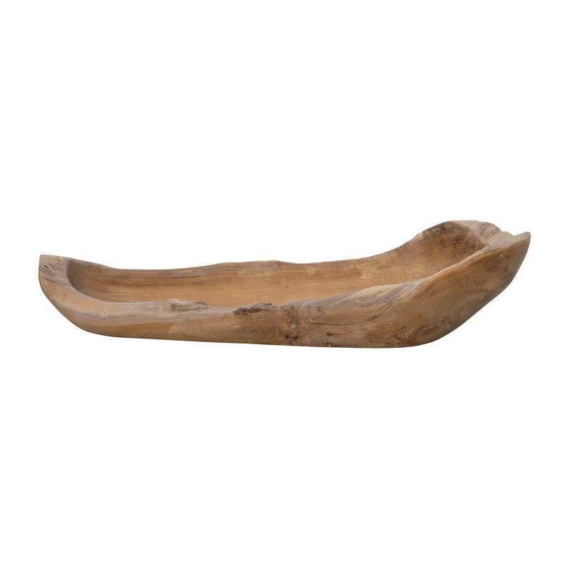 Handmade Solid Wood Decorative Bowl 1