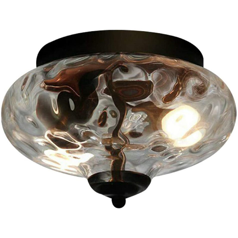 Plafonnier encastré 2 lumières 9,1 po Anshi