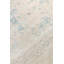Hand Knotted Abstract Area Rug in Silver/Aqua