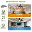 132cm Ceiling Fan with LED Lights-1030363892