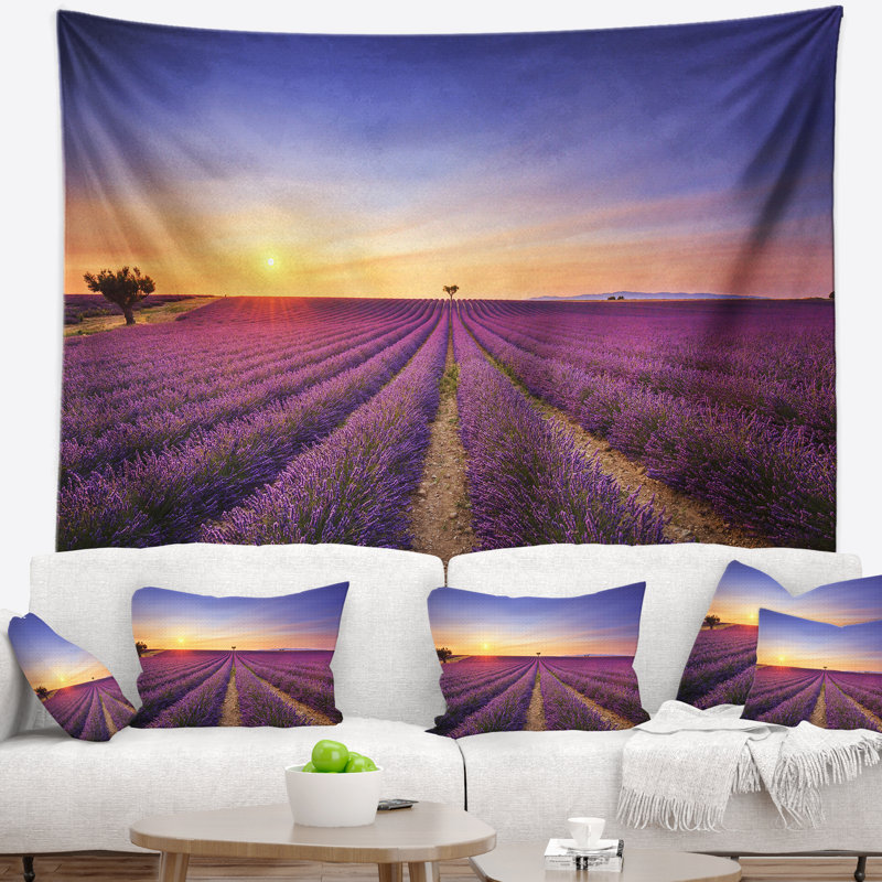Polyester Tapestry, 78" H x 92" W