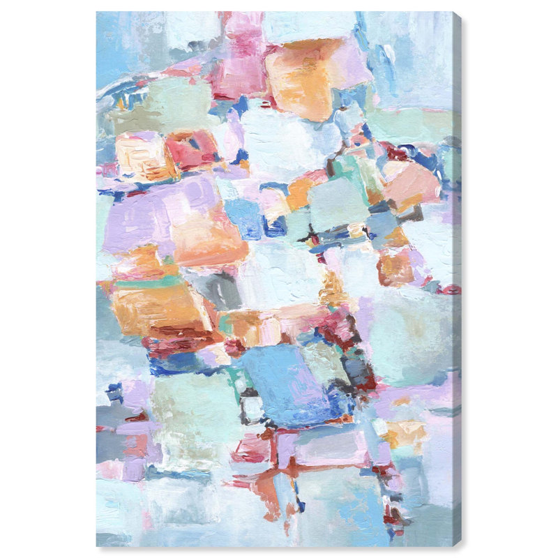 «Stronger with You», reproduction d'art moderne sur toile par Art Remedy, 24" H x 16" W, Cadre argenté
