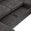 Canapé modulaire polyvalent de 109,9 po Boneless