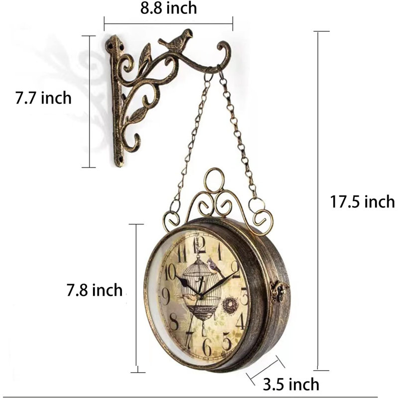 Chesterwood Metal Wall Clock