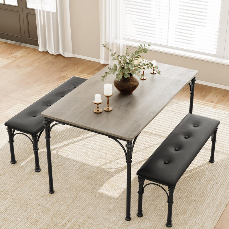 Javin 4 - Person Four Leg Dining Set